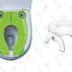 PITAYA Travel Portable Toilet Seat Cover, $10
OXO Tot 2-in-1 Go Potty for Travel, $20